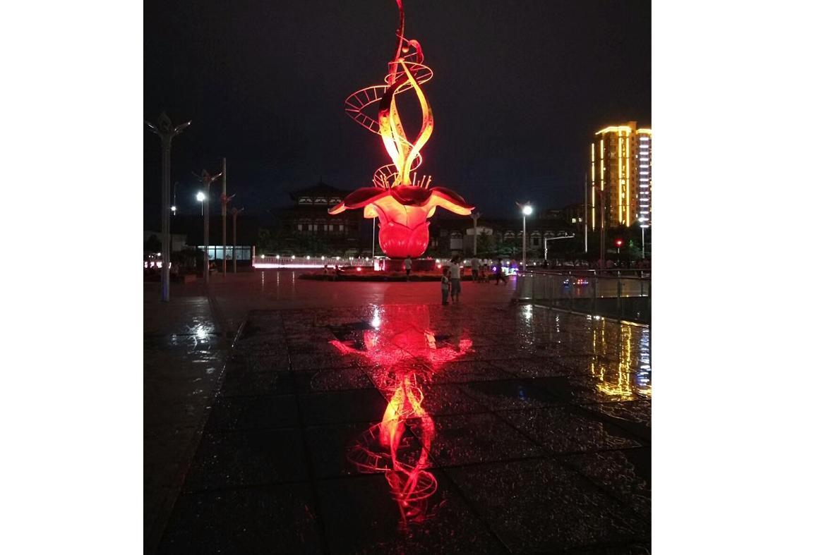 费县“灵魂的香味”夜景